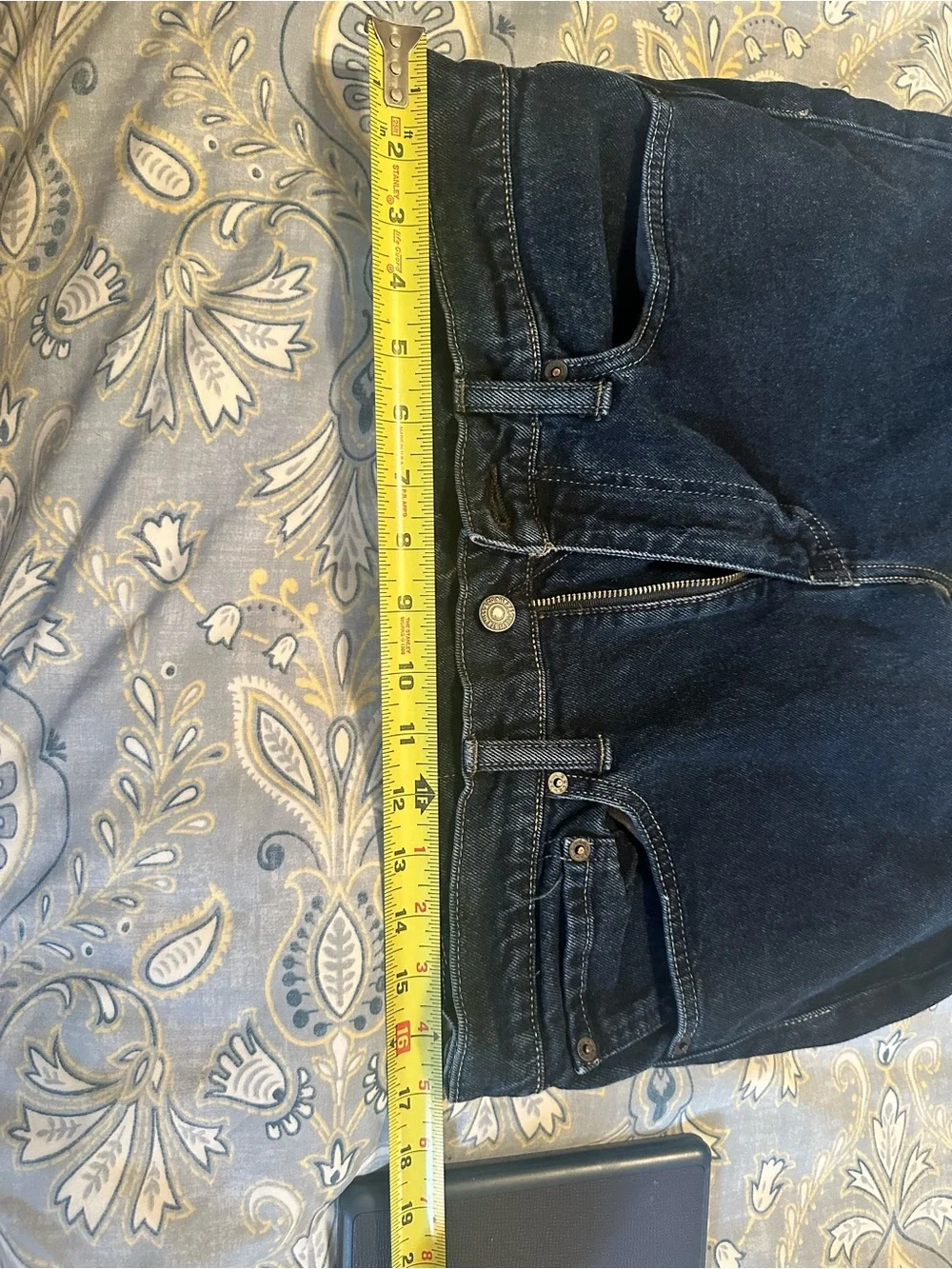 Levi's 510 Slim Straight Jeans in Blue Denim with Red Tab